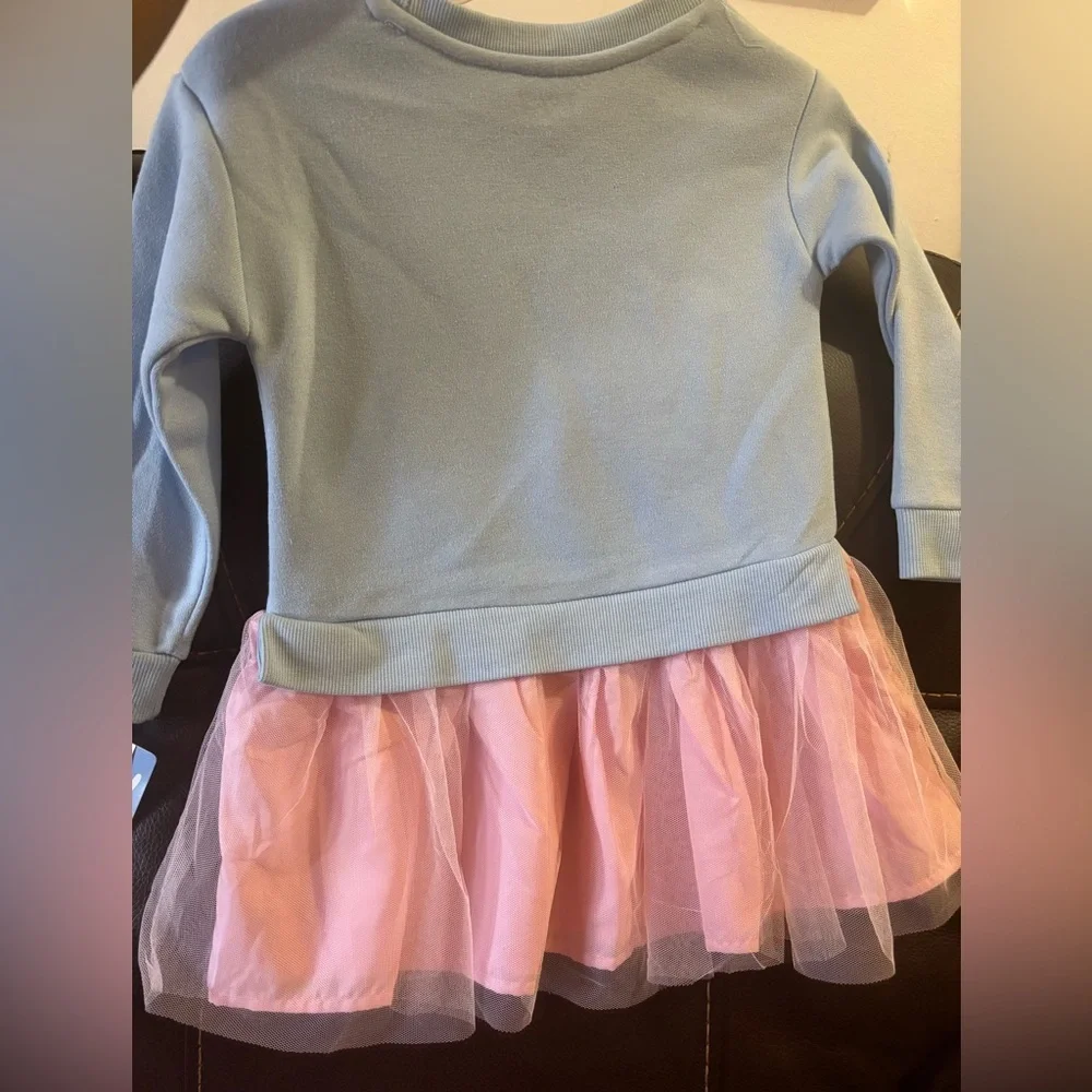 Blue and Pink Kids Dress